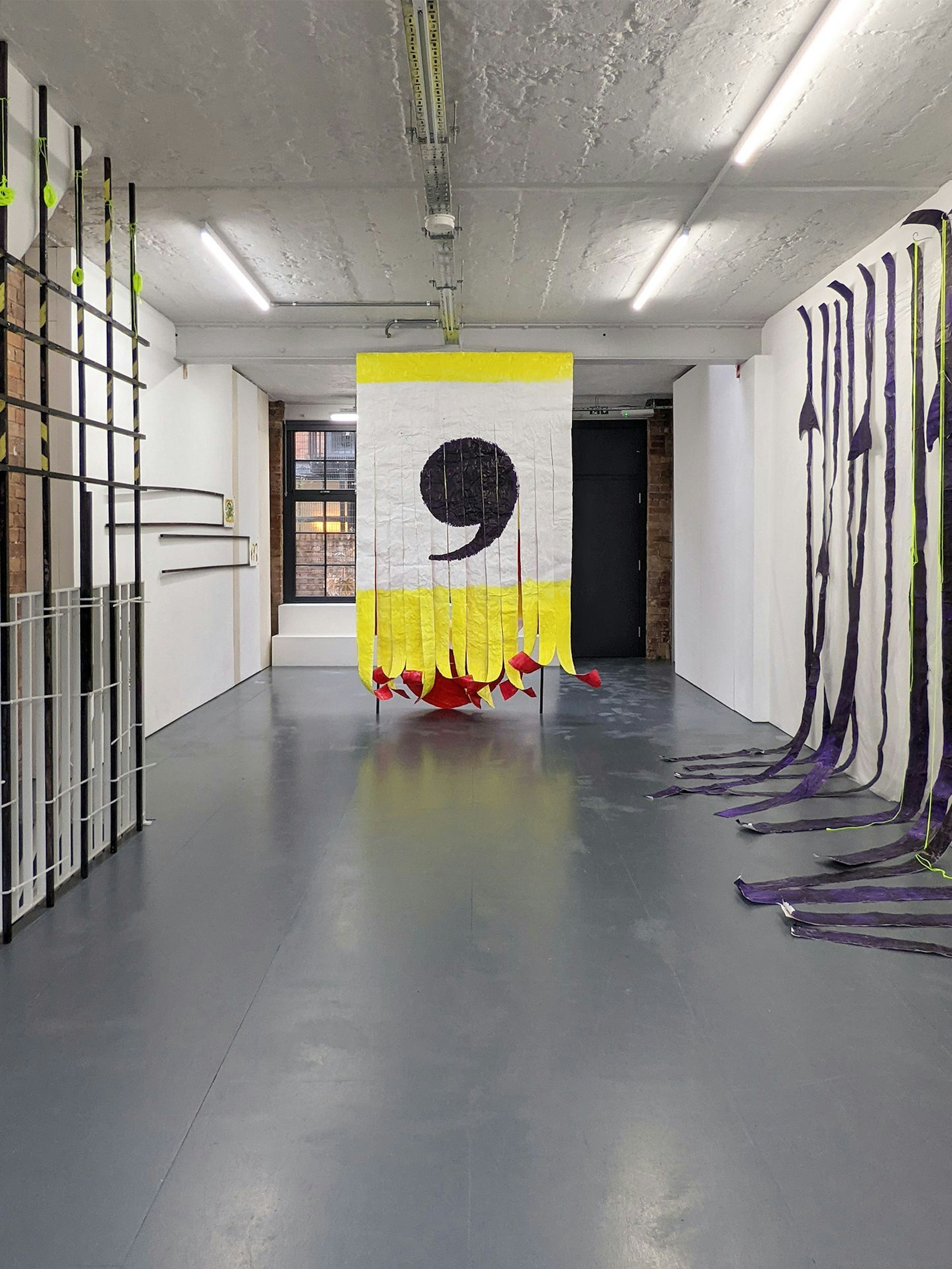 Indianna Solnick, Catch installation view, No Show Space, 2023